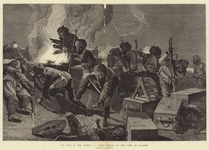 A guerra no Sudão, um ataque noturno no acampamento em Souakim